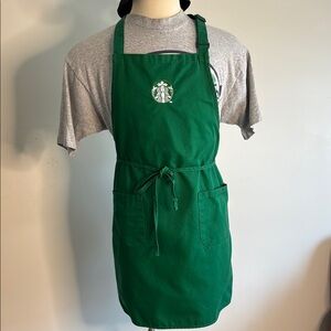 Official Starbucks Green Apron EUC